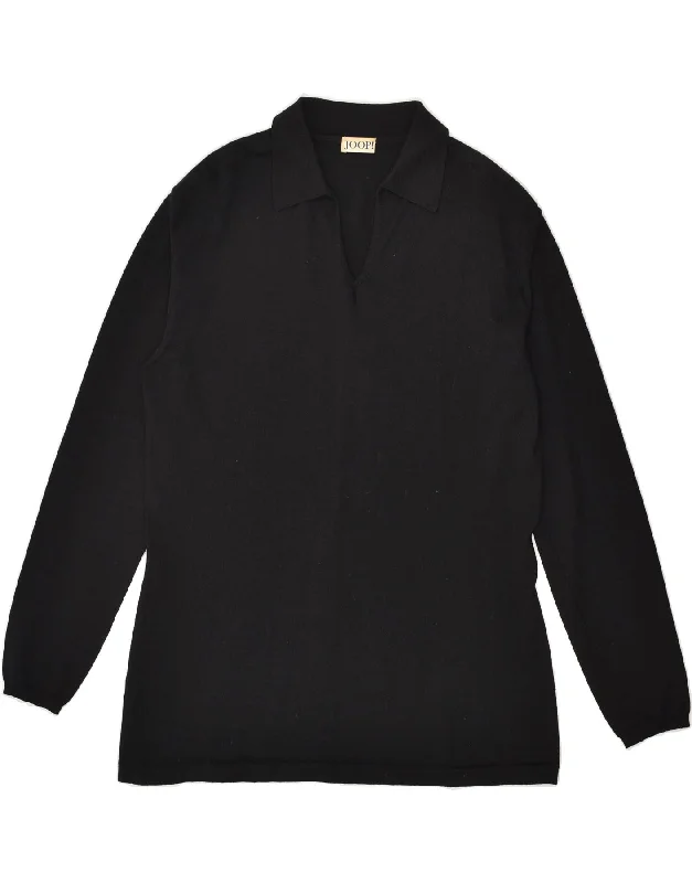 Time-Limited Offer JOOP Womens Polo Neck Jumper Sweater IT 48 XL Black