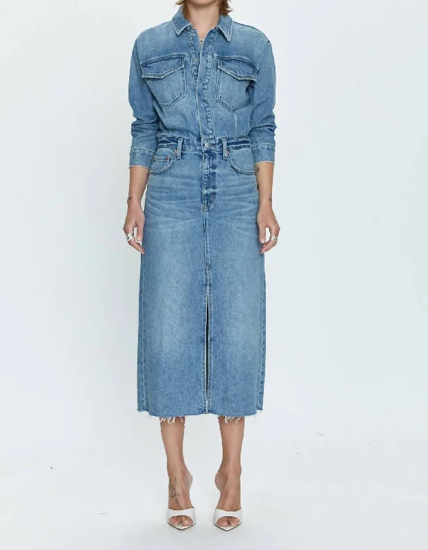 Fantastic Offers Amira Denim Dress In Marcel