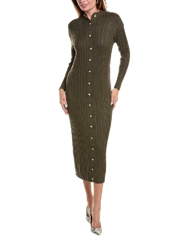 Holiday Sale YAL New York Cable Knit Sweaterdress