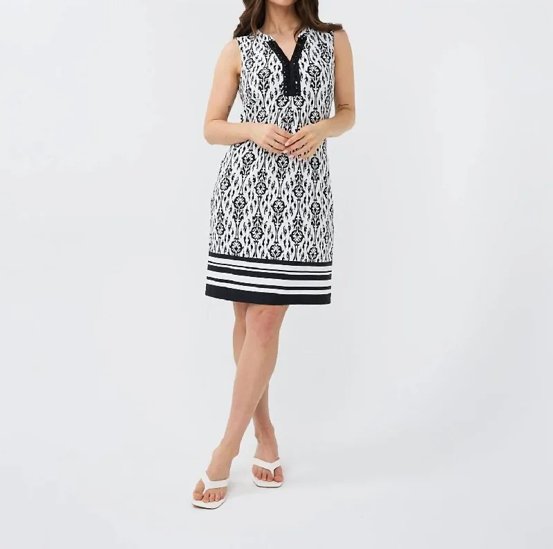 Clearance Event Ikat Dress In Print
